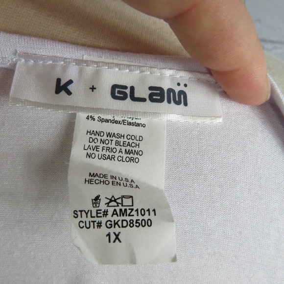 Women's Plus Short Sleeve Casual Dress - Picture 2 of 4